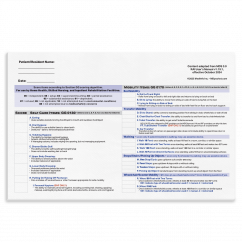 8”x 5” ADL Performance Scoring Notepad 